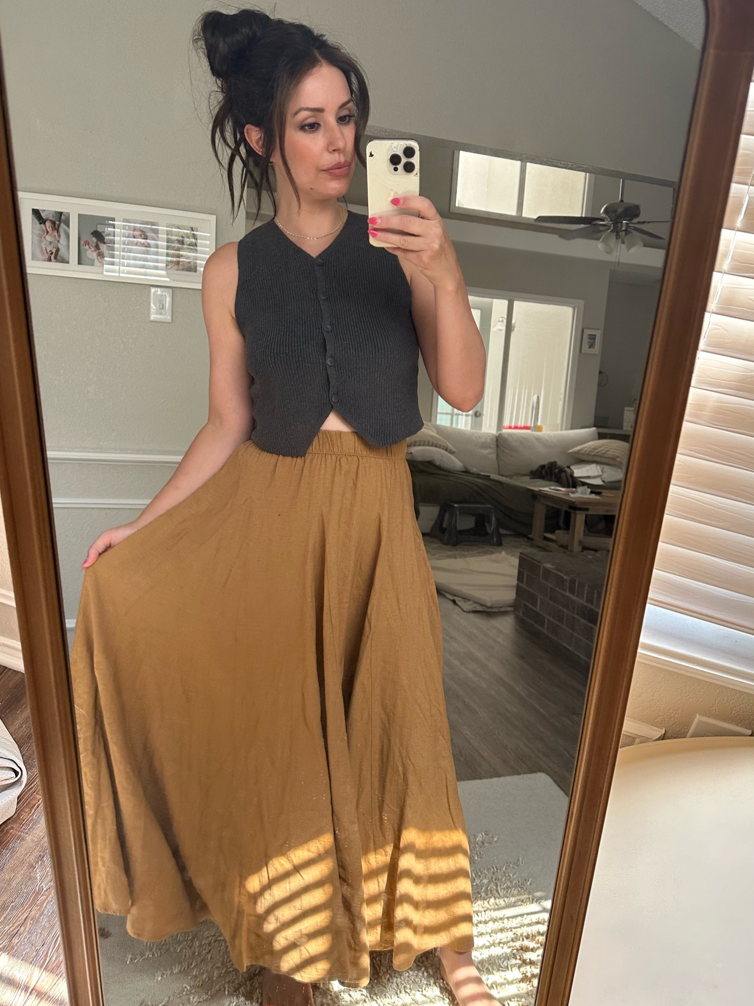 Ok this sweater vest os the perfect transitional fall piece!! As a teacher I plan to wear a shirt under it! Size small and skirt is XS but a S fits better!!

#LTKfindsunder50 #LTKworkwear #LTKsalealert