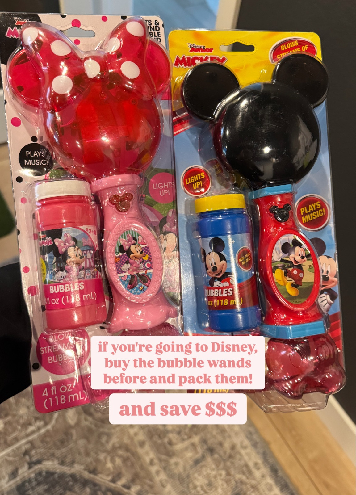 Disney trip must have before you go to the park! #disneyland #disney #disneyworld #whattopackfordisney #disneymusthave #disneybubblewand #disneytips #disneytrip

#LTKFamily #LTKTravel #LTKSeasonal