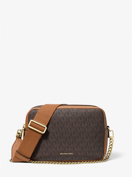 Bryant Medium Signature Logo Camera Crossbody Bag | Michael Kors US