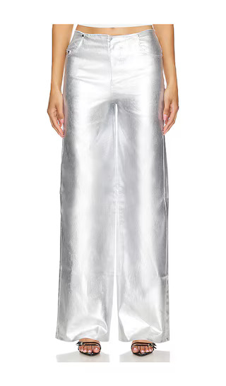 Naomi Pant in Silver | Revolve Clothing (Global)