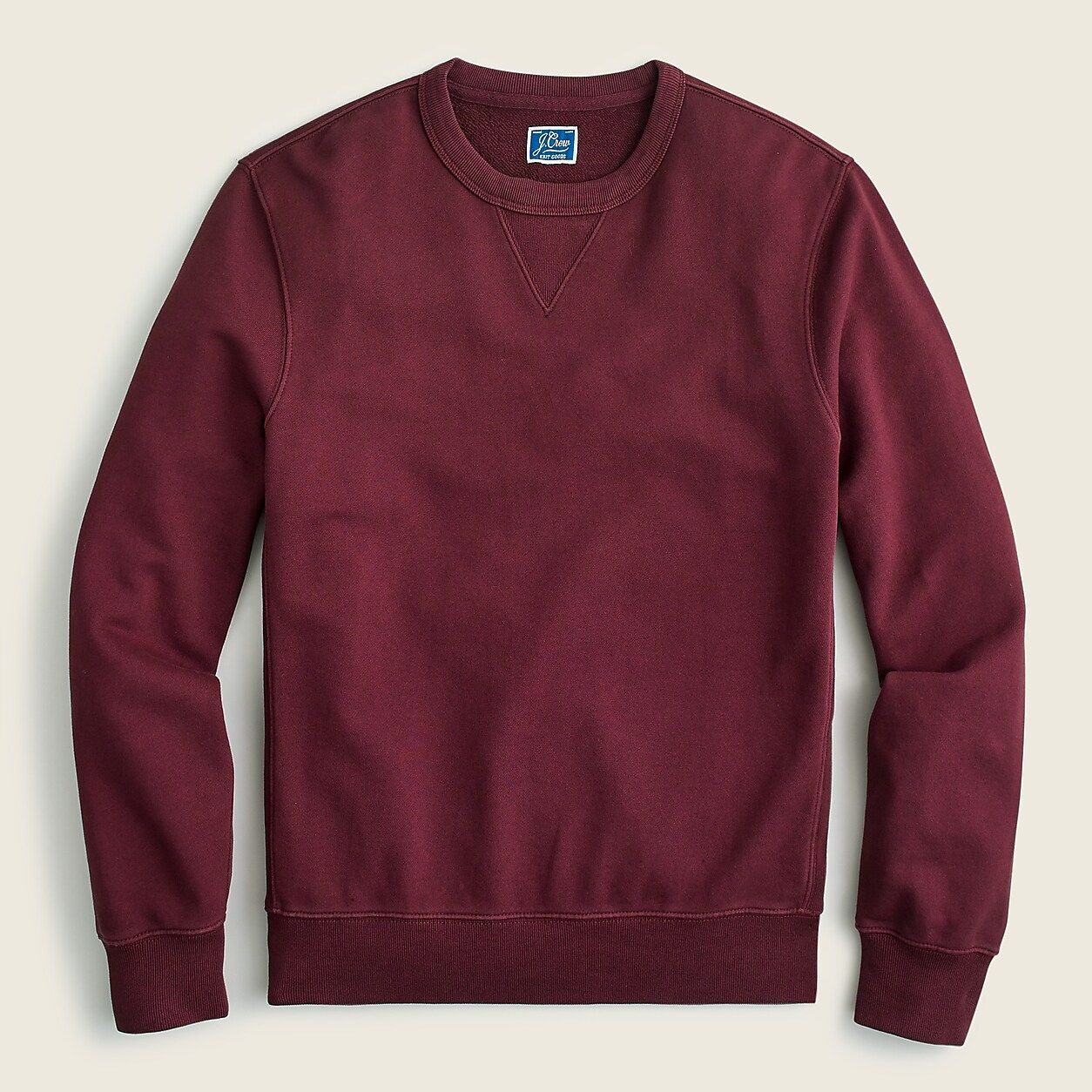 Garment-dyed french terry crewneck sweatshirt | J.Crew US