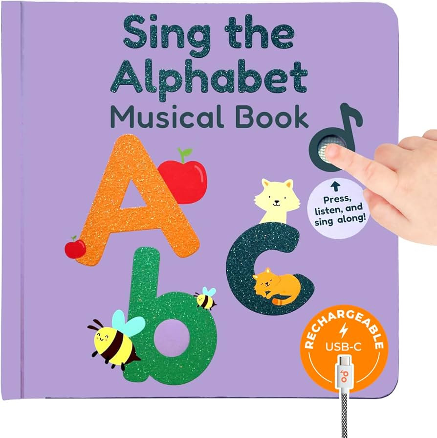 Cali's Books Alphabet Book for Toddlers 1-3 - Learn ABC, Musical Books for Kids, Interactive Talk... | Amazon (US)