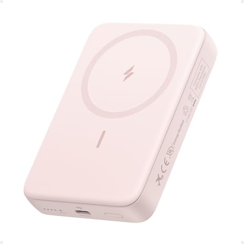 Anker Zolo Magnetic Power Bank, Compact 10,000mAh Wireless Portable Charger with 30W Max Fast Charging, Skin-Friendly and Durable Battery Pack, for iPhone 16/15/14 Series, AirPods, and More | Amazon (US)