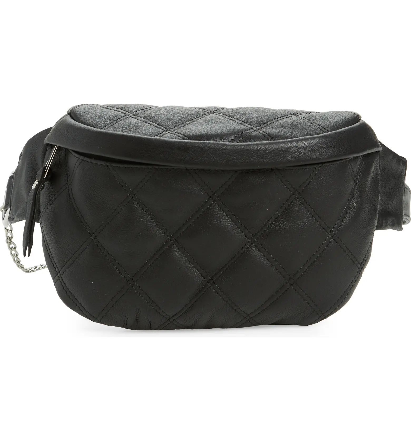 Lulu Quilted Leather Belt Bag | Nordstrom