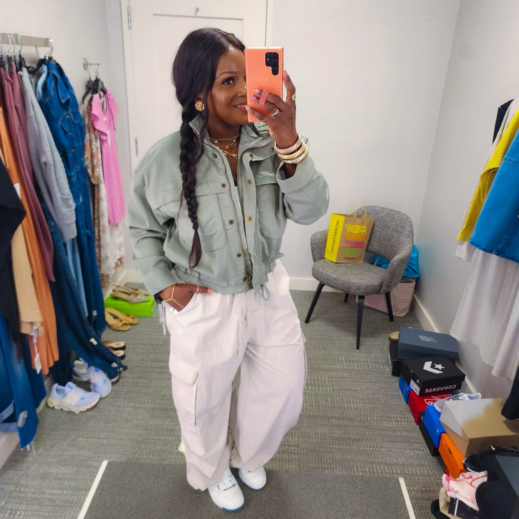 NSALE outfit idea | NSALE what I bought | NSALE cargo jacket | NSALE trendy style | Nordstrom anniversary sale picks 

#LTKxNSale #LTKFindsUnder100 #LTKStyleTip