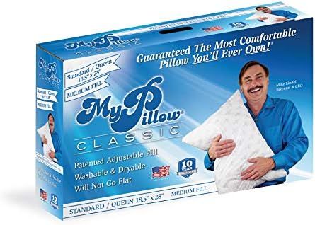 MyPillow Classic Pillow (Standard/Queen, White [Medium]) | Amazon (US)