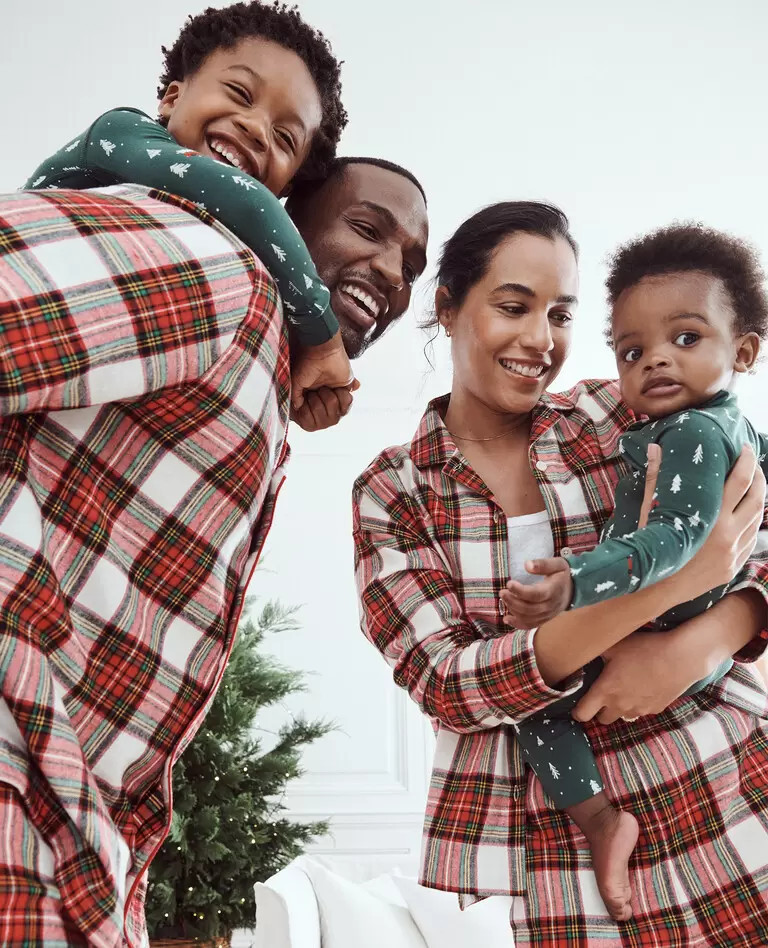 Holiday Plaid Matching Family Pajamas | Hanna Andersson