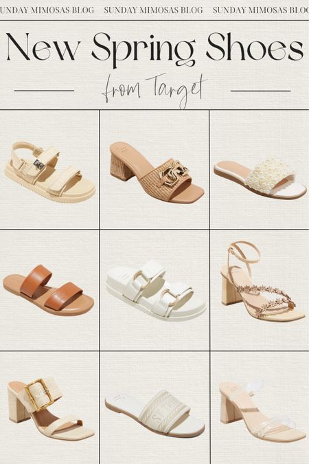 Target just released their spring sandals collection and everything is 😍😍 Here are a few of our favorite Target sandals!

Target spring shoes, spring sandals, summer sandals, Target new arrivals, clear heels, Target finds, neutral sandals, clear sandals, pearl sandals, pearl slide sandals, designer inspired sandals, casual sandals, cute sandals for spring

#LTKshoecrush #LTKSeasonal #LTKfindsunder50