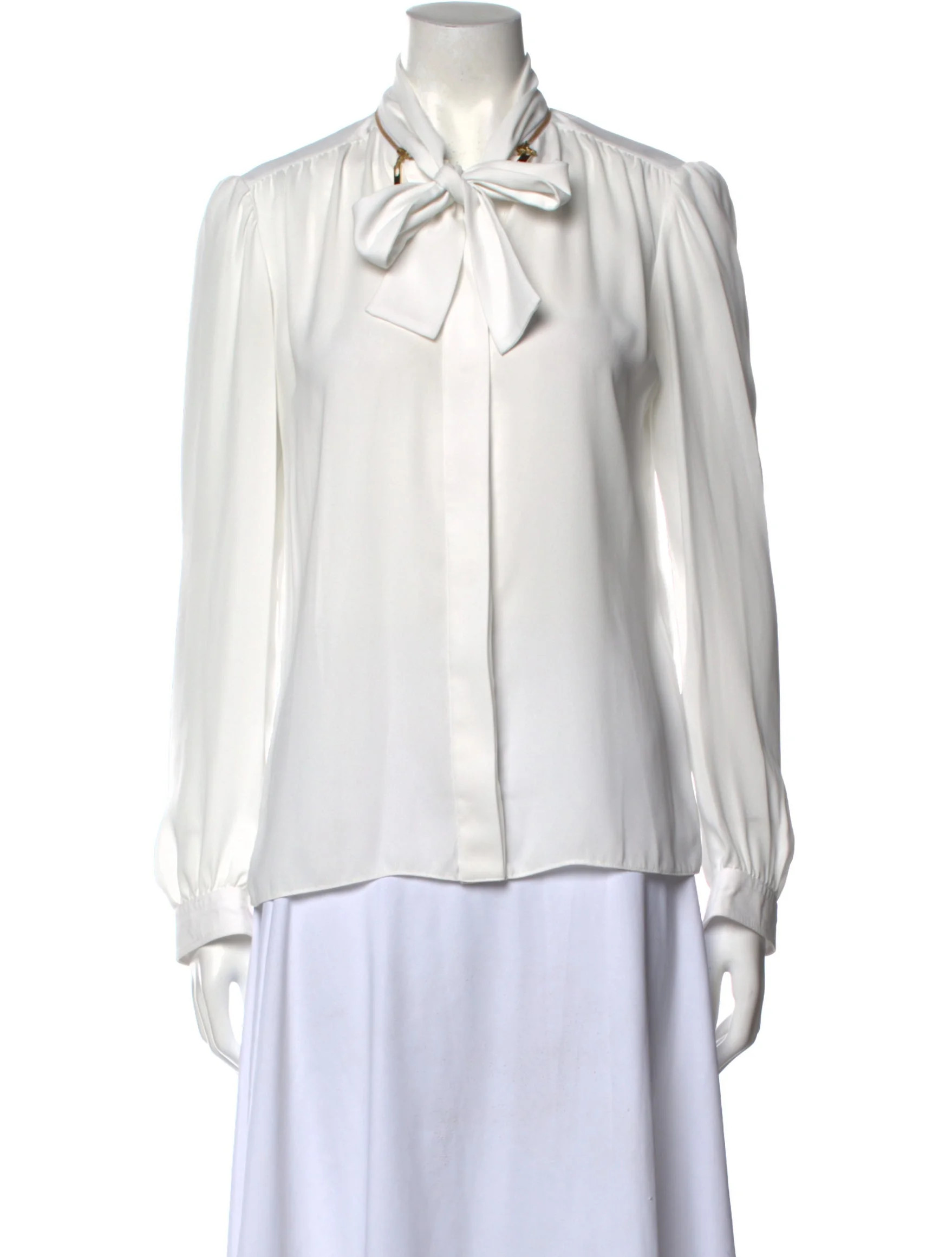 Uniforms V-Neck Blouse | The RealReal