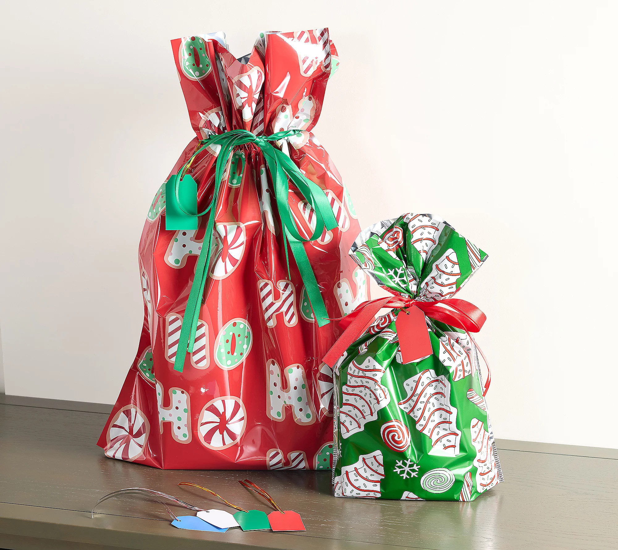 Kringle Express 40-pc Jumbo and Large Gift Bags with Tags Set | QVC
