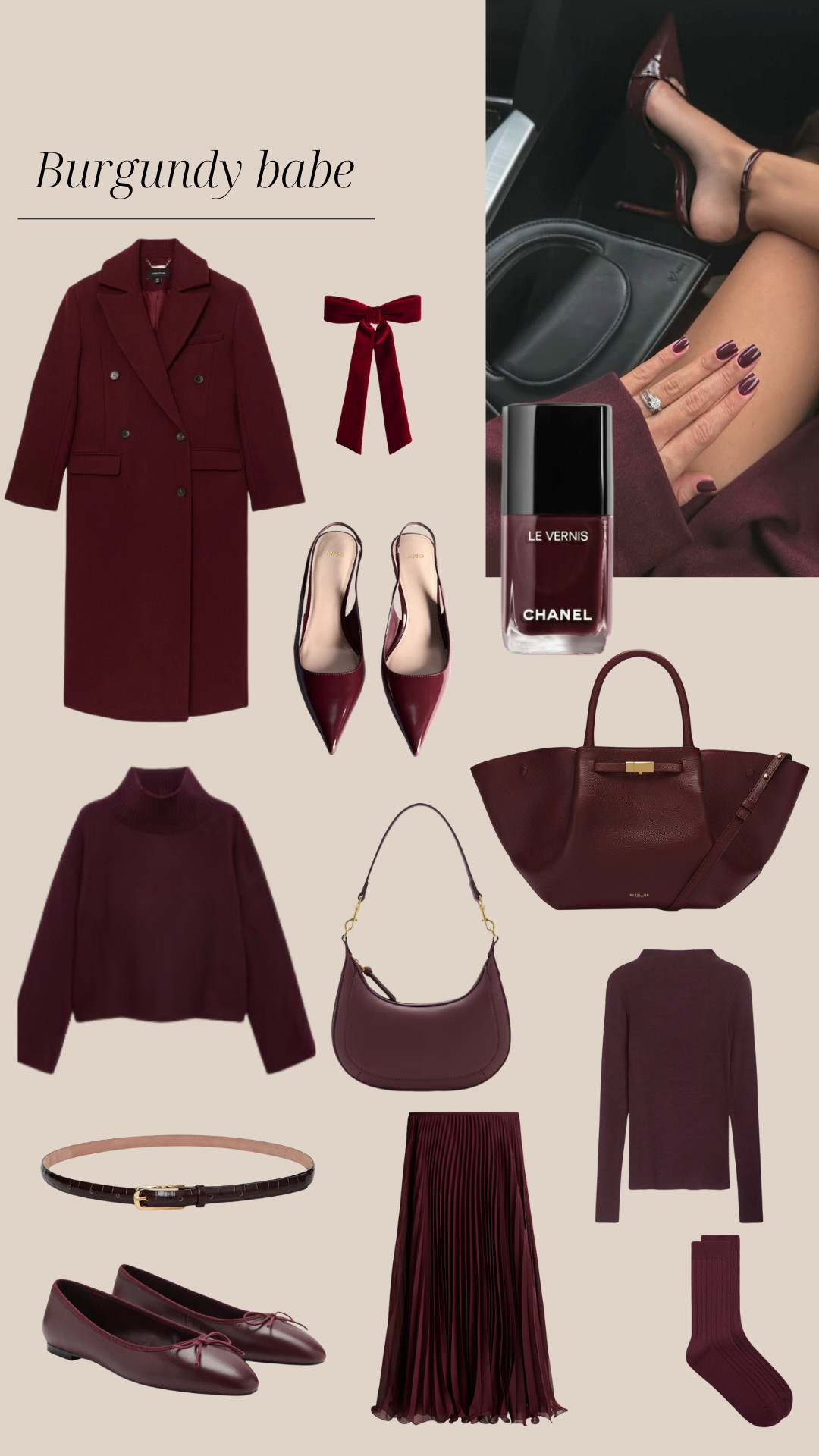 I've selected my favorite burgundy items for you, my obsession for this color is still going strong. 💌

party wear, holiday outfit inspiration, fall outfit inspiration, winter outfit inspiration, Christmas outfit inspiration, party outfit, christmas outfits, ootd, festive elegance, burgundy outfit, outfit inspiration, winter outfit, ootd, burgundy outfits, autumn outfit, winter inspo, fall inspo, elegant outfit, classy outfit, red outfit  

 #LTKwinter #LTKworkwear #LTKstyletip