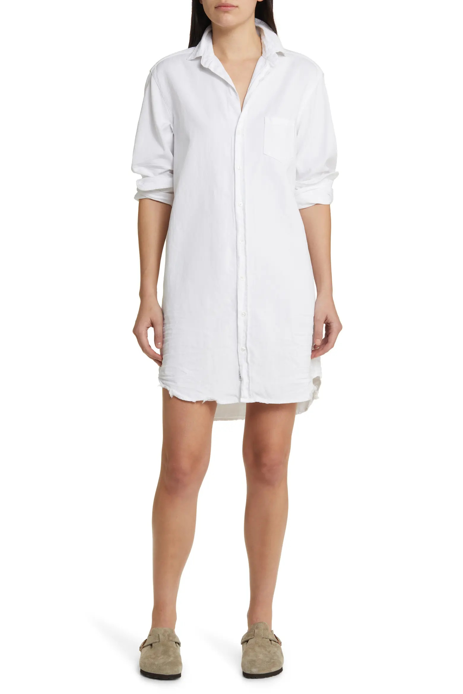 Frank & Eileen Mary Classic Long Sleeve Shirtdress (Women) | Nordstrom | Nordstrom
