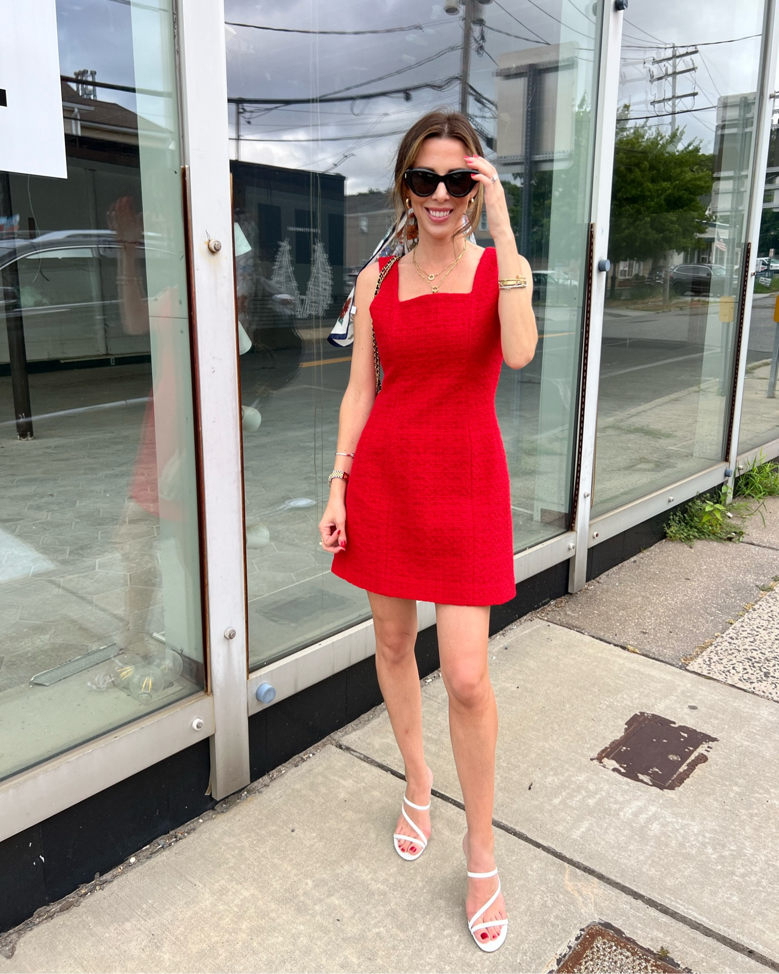 Lady in red tonight! Love this red tweed dress so much! 


#LTKStyleTip #LTKWorkwear #LTKSaleAlert