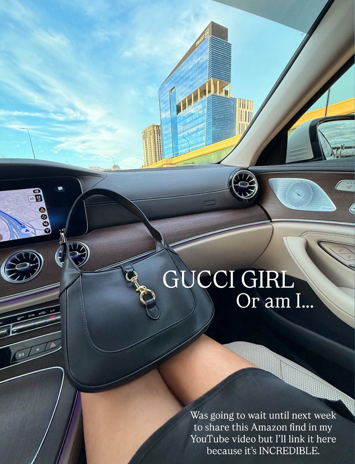 Amazon find!!! Gucci inspired designer bag for less. I am so impressed with this Amazon fashion find. You guys know I love my bags. It looks super nice in person. I felt so cute on date night with this for only $30!!!

#LTKStyleTip #LTKFindsUnder50 #LTKSaleAlert