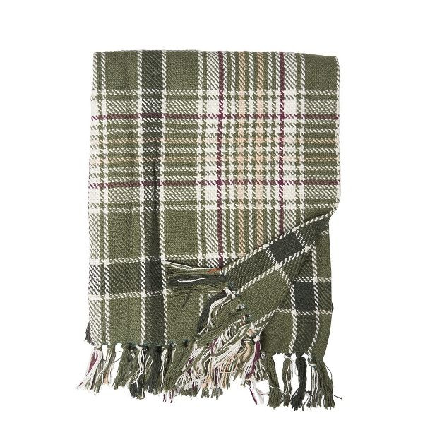 C&F Home Dawson Plaid 50" x 60" Thanksgiving Throw Blanket | Target