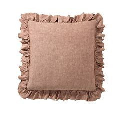 Belgian Flax Linen Fringe Ruffle Sham | Pottery Barn (US)