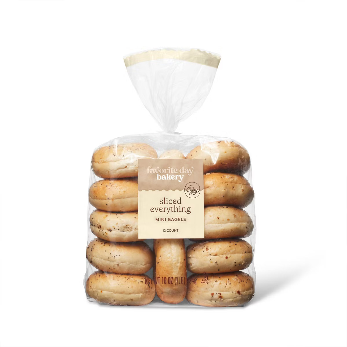 Mini Everything Bagels - 16oz/12ct - Favorite Day™ | Target