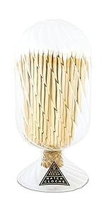 Skeem Design Glass Helix Match Cloche - White Tipped Matches | Amazon (US)