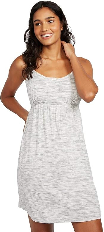 Motherhood Maternity Women's Lace Trim Nursing Nightgown | Amazon (US)