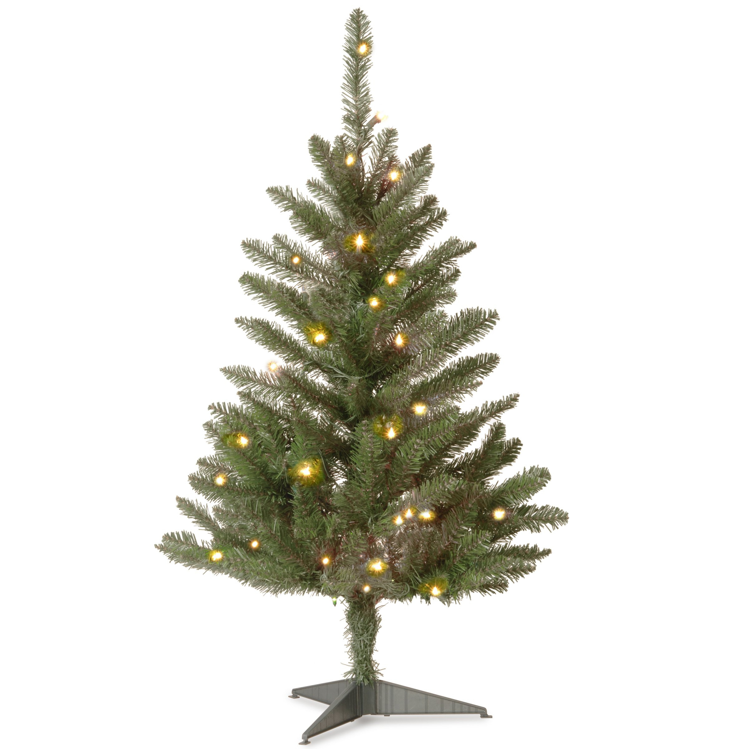 National Tree Company Artificial Mini Christmas Tree, Green, Kingswood Fir, Includes Stand, 3 Fee... | Amazon (US)