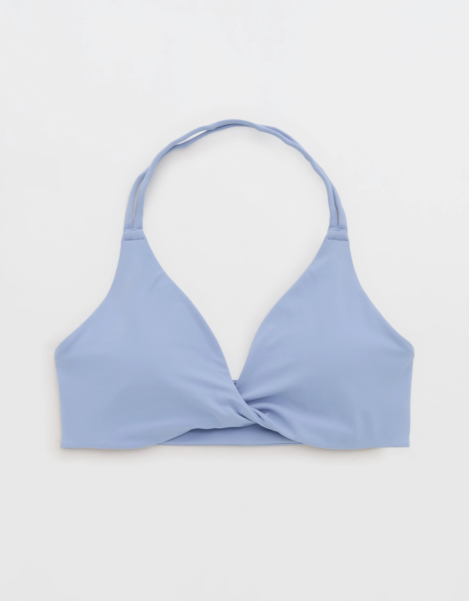 OFFLINE By Aerie Real Me XTRA Twist Halter Sports Bra | Aerie