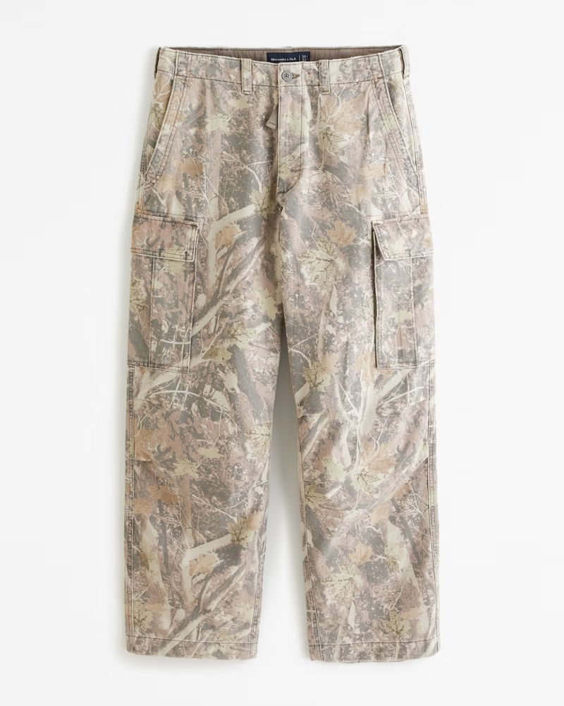 Men's Baggy Cargo Pant | Men's Bottoms | Abercrombie.com | Abercrombie & Fitch (US)