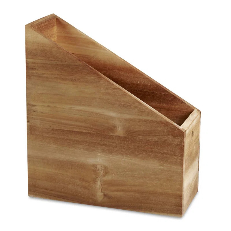 Loredana Wood Magazine Holder | Wayfair North America