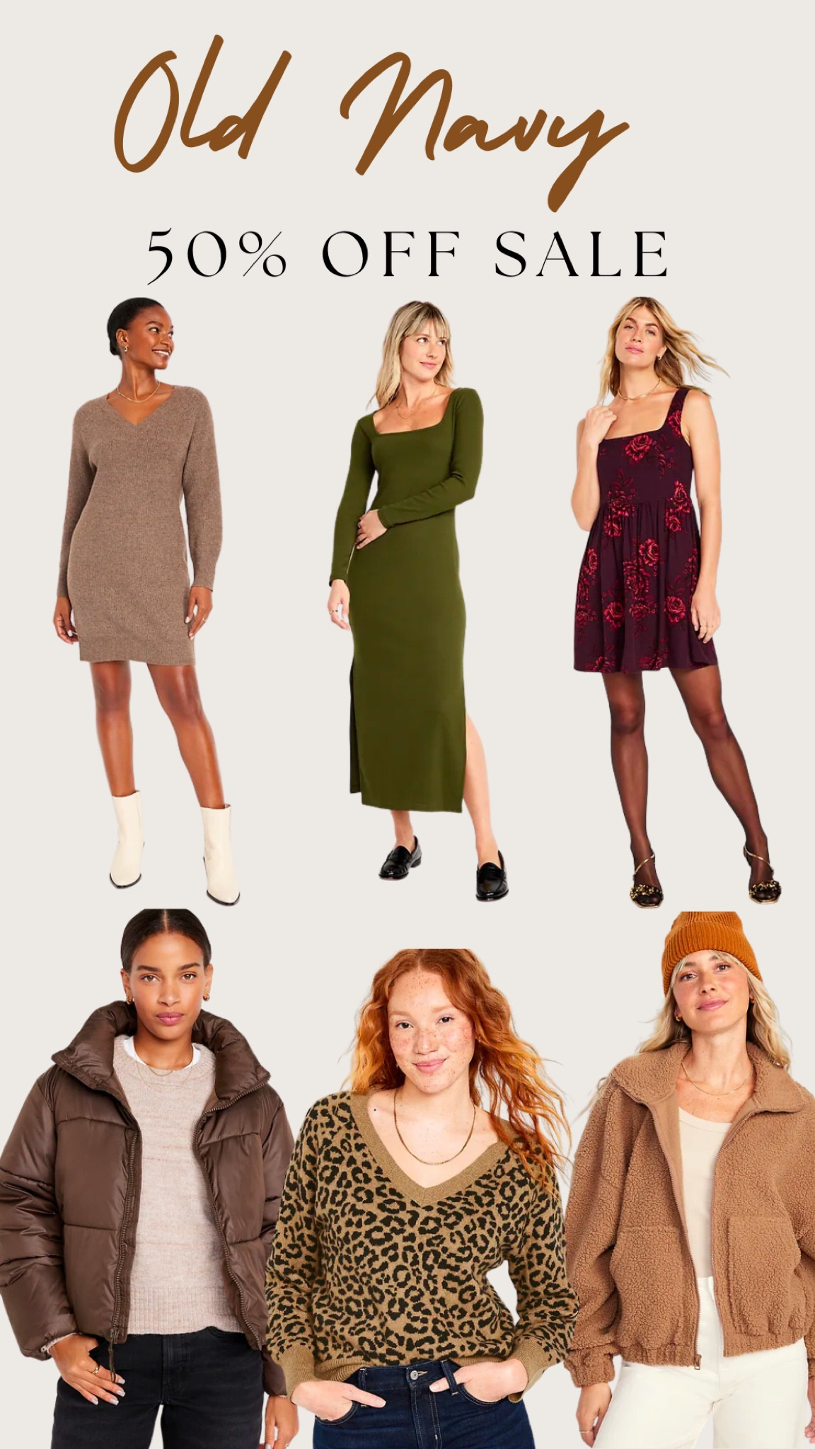 Fall outfits! 50% off 

#LTKfindsunder50 #LTKSeasonal #LTKsalealert