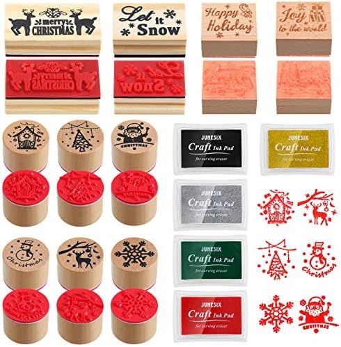 Christmas Wooden Stamps | Amazon (US)