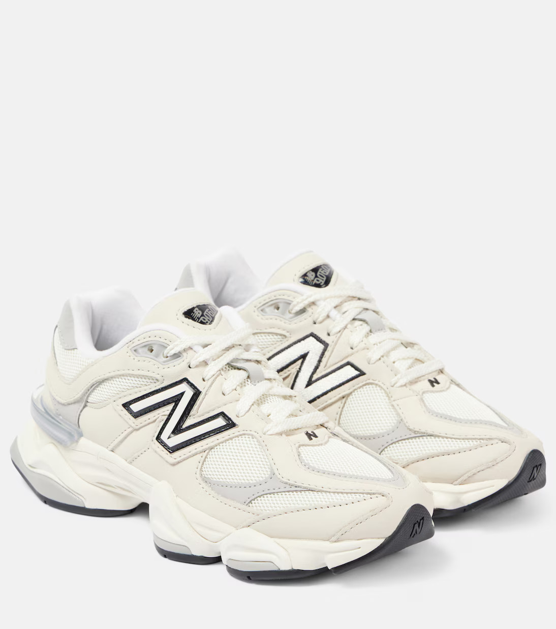 9060 leather-trimmed sneakers | Mytheresa (US/CA)