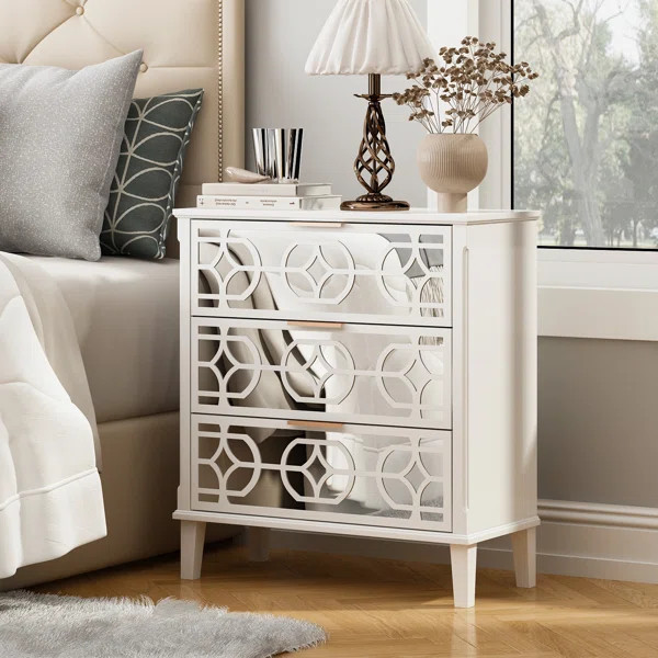 Cedrianna Solid + Manufactured Wood Nightstand | Wayfair North America