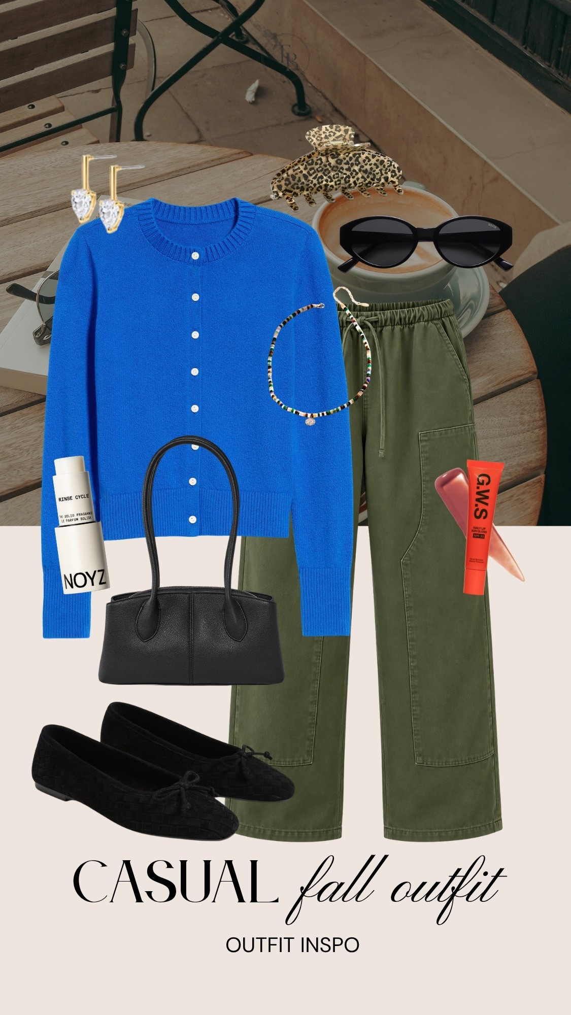 Casual fall outfit! Loving royal blue rn 💙