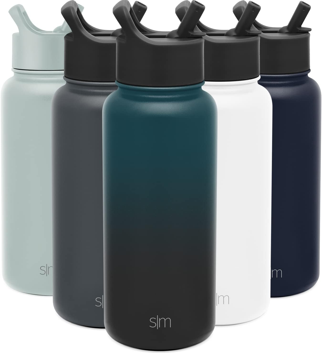Simple Modern Water Bottle with Straw Lid Vacuum Insulated Stainless Steel Metal Thermos Bottles ... | Amazon (US)