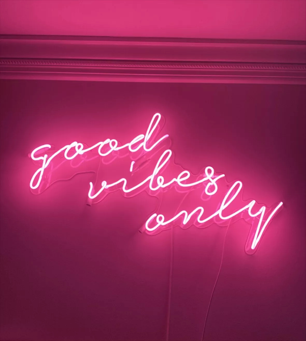 good vibes only background