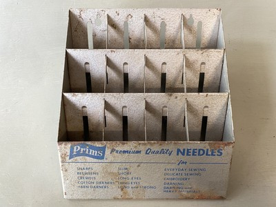 Vintage Prims Sewing Needle Display Store Rack | eBay US