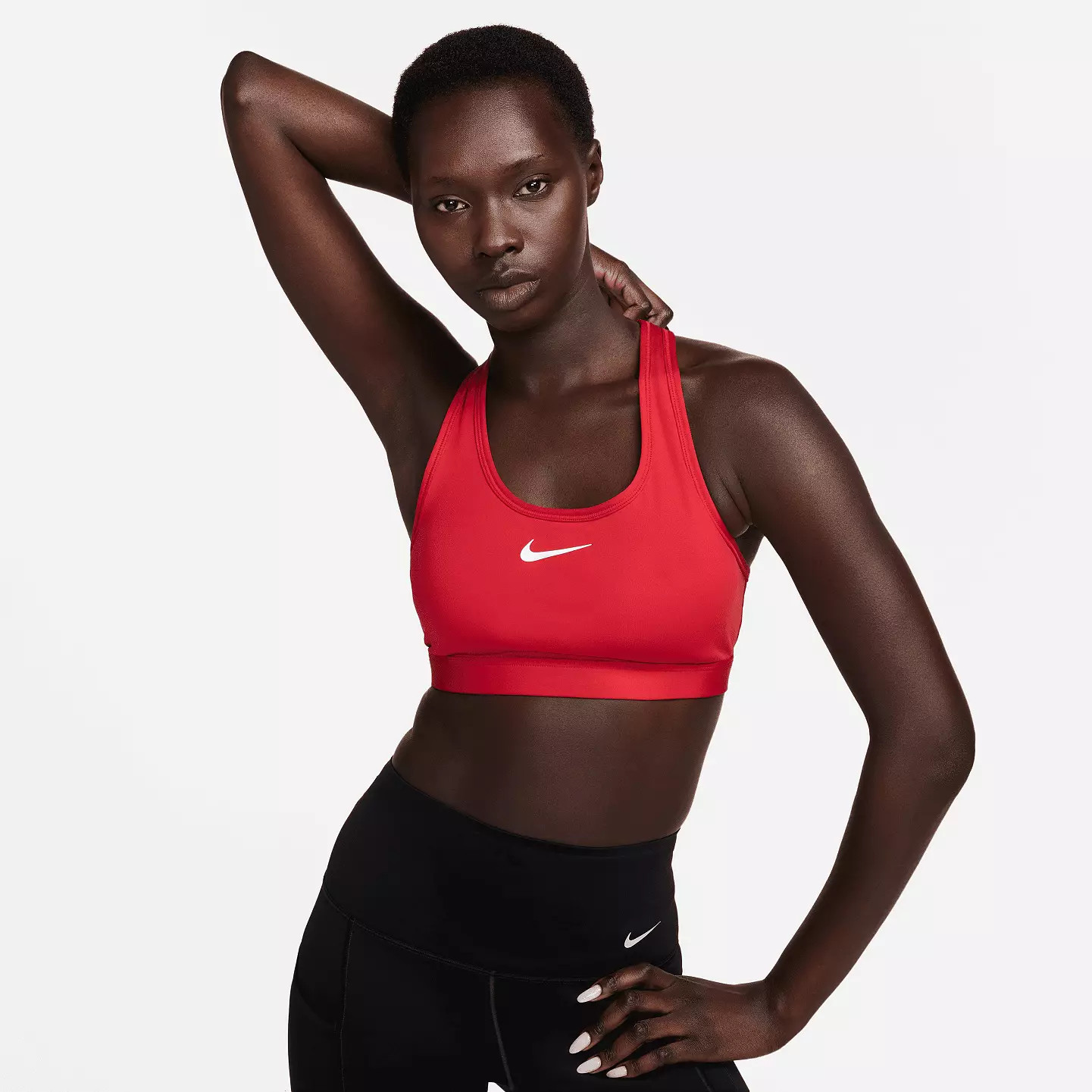 Nike Women's Swoosh Medium Support Padded Sports Bra | DICK'S Sporting Goods