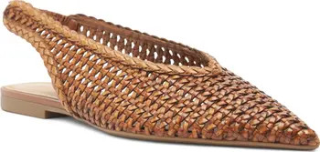 Arezzo Eva Slingback Pointed Toe Flat (Women) | Nordstrom | Nordstrom