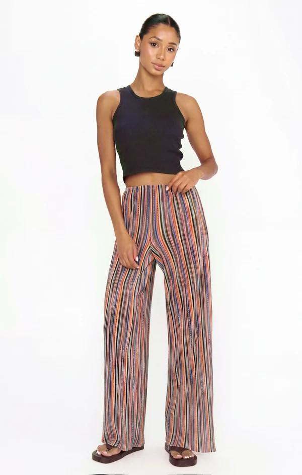 Kenny Pants ~ Sundown Stripe Knit | Show Me Your Mumu