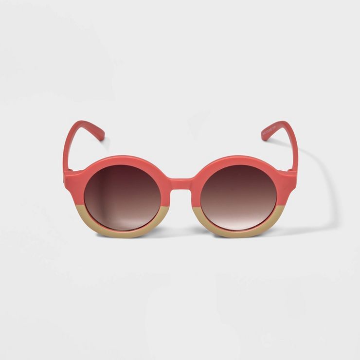 Kids' Colorblock Round Sunglasses - Cat & Jack™ | Target