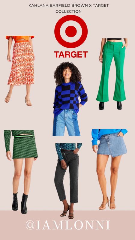 Kahlana Barfield Brown x TARGET COLLECTION

#LTKunder50 #LTKworkwear #LTKstyletip