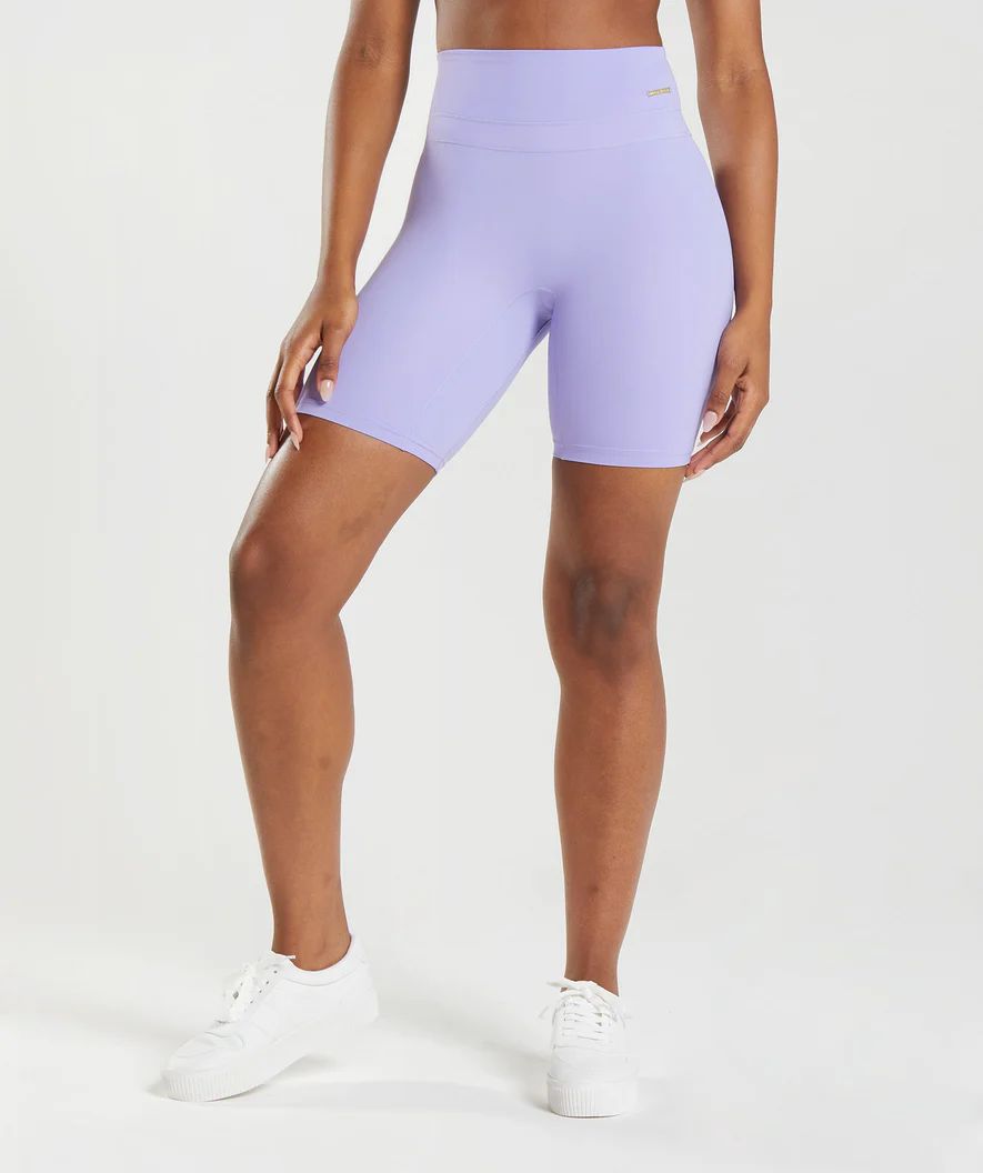 Gymshark Whitney Cycling Shorts - Wildflower Purple | Gymshark (Global)