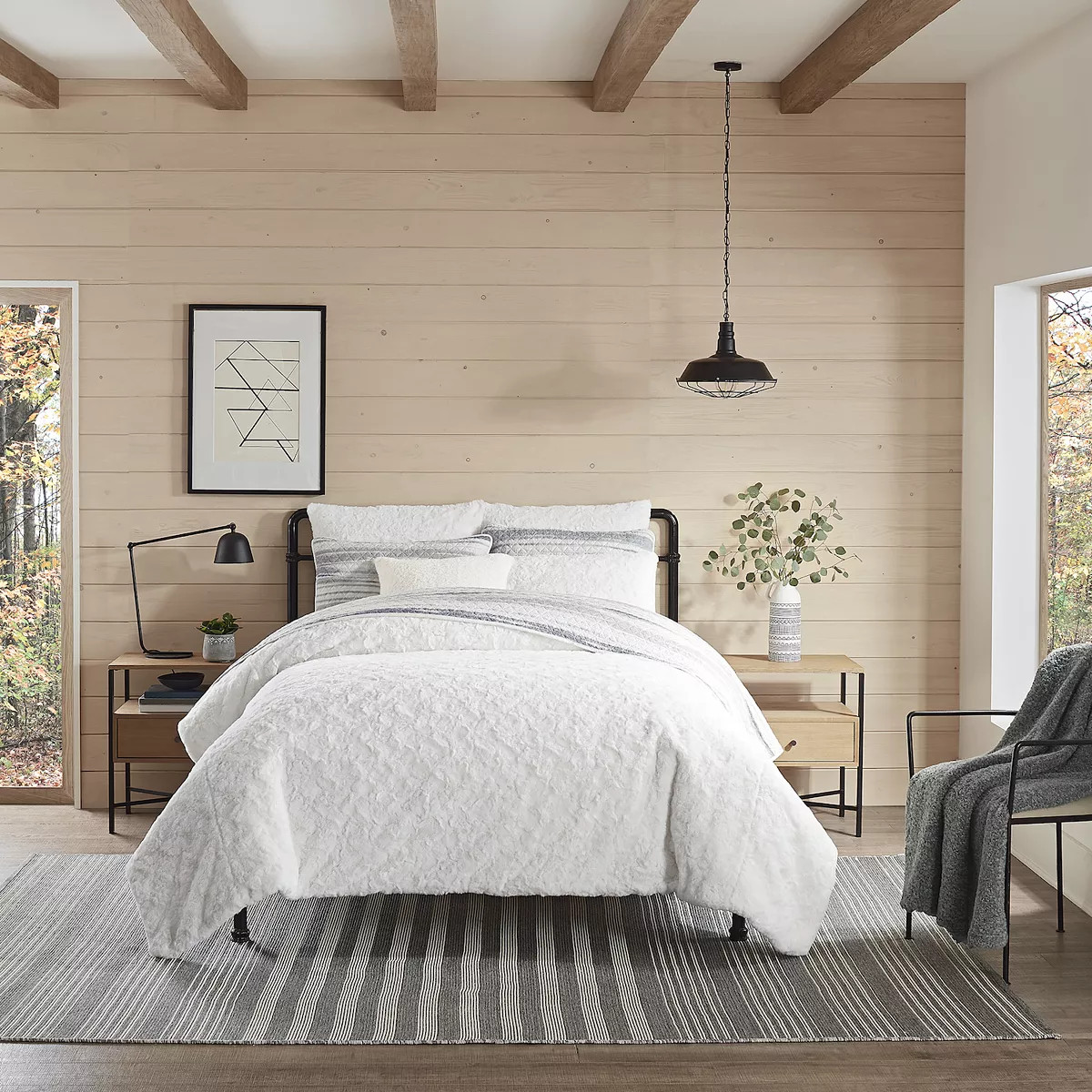 Koolaburra by UGG Bella Faux Fur Comforter Set with Shams | Kohl's