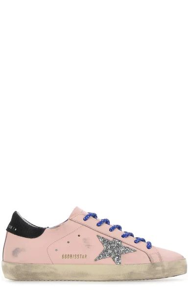 Golden Goose Deluxe Brand SuperStar Lace-Up Sneakers | Cettire Global