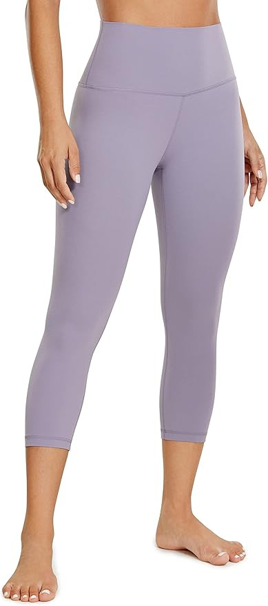 CRZ YOGA Womens Butterluxe High Waisted Lounge Capri Leggings 17'' / 19'' / 23'' - Workout Butter... | Amazon (US)