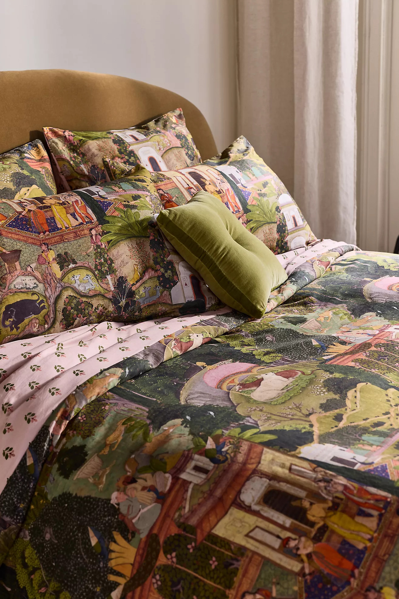MINDTHEGAP Cotton Sateen Printed Duvet​ Cover