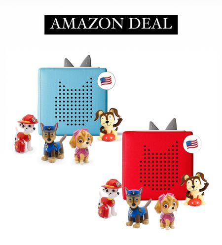 The Paw Patrol Toniebox (with 4 Tonies!) is on a rare deal on Amazon! 35% off. 

#LTKSpringSale #LTKfamily #LTKkids