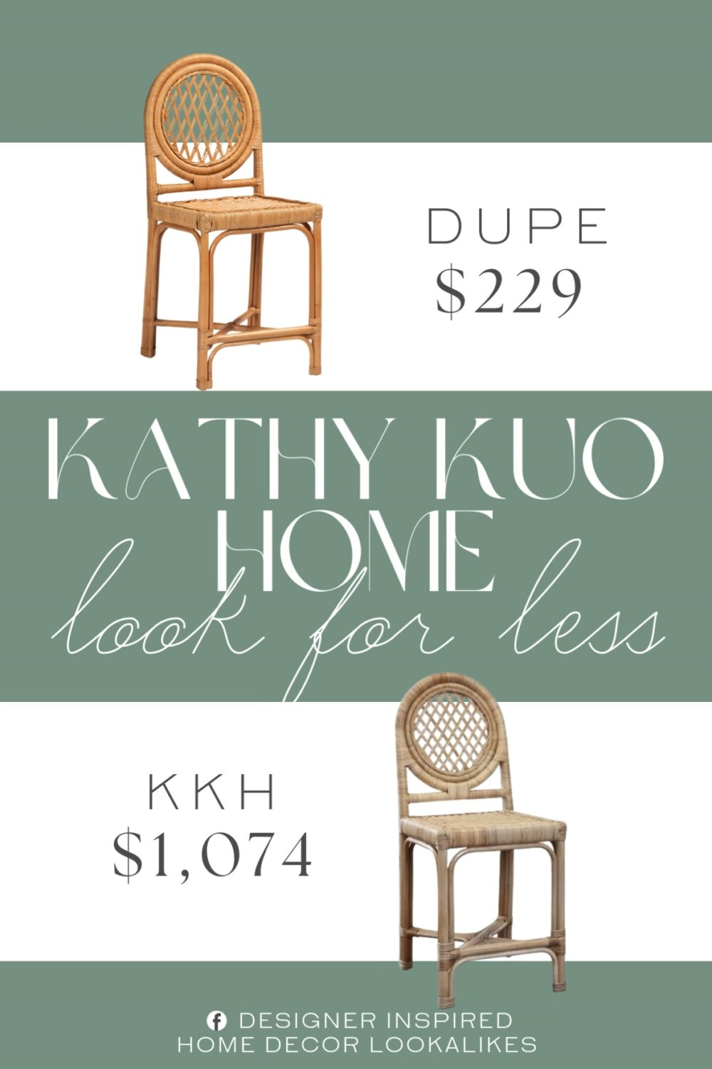 Inspired by Kathy Kuo Home Counter Stool. Rattan Counter Stool. Cane Back Counter Stool. Boho Chic Kitchen Seating. Kitchen Island Counter Stool. Coastal Farmhouse Counter Stool. Modern Coastal Counter Stool. Natural Rattan Seating.  

Home more affordable option find copy cat similar look for less budget friendly affordable cheap cheaper beautiful pretty. Clearance sale coupon code discount code promo code luxury lookalike look a like Inspo inspiration inspired by idea ideas Love like these? I share multiple every day in my FB group.
#kathykuohomeinspired #counterstool #canecounterstool #kitchenislandseating #kitchenstool #rattanfurniture #furniturefinds #counterheightchair #kitcheninspo 

 #LTKHome