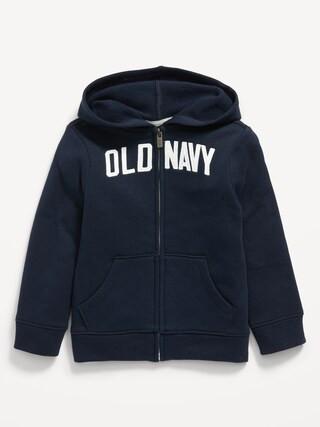 Unisex Logo-Graphic Zip Hoodie for Toddler | Old Navy (US)