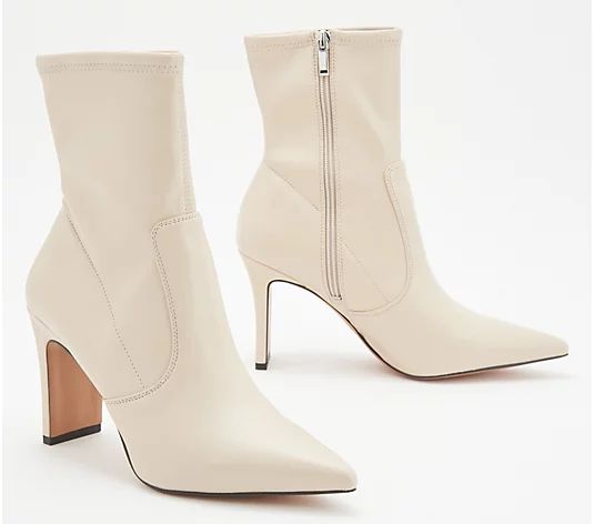 Franco Sarto Heeled Ankle Boots - Avana - QVC.com | QVC