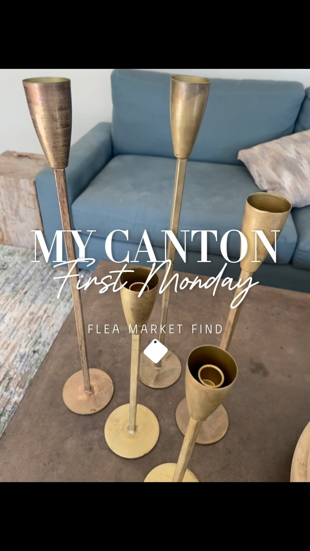 Have you been to Canton’s First Monday Trade Days lately? It’s one of my favorite places to go with my mom and brother! There are always great finds, great people, great food, and a ton of laughs! These tall brass candlesticks were my big find this time and perfect to add to our mantle! And I found similar ones for you! Hopefully, this will give you some decorating inspo! 💛

#LTKWatchNow #LTKHome #LTKStyleTip